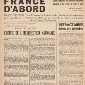 1944-01-02 Preparing the landing |  French Forces of the Interior (FFI)