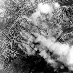 1944-06-06 09:30 D-day | Caen bombed