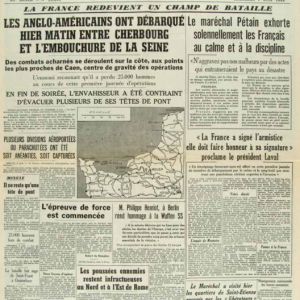 1944-06-07 Linkup | Secure bridgehead