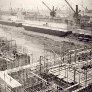 1944-06-07 Linkup | arrival Mulberry (artificial harbour)