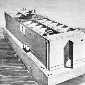 1944-06-07 Linkup | arrival Mulberry (artificial harbour)