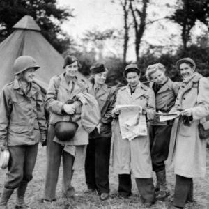 1944-06-07 Linkup | Bayeux liberated