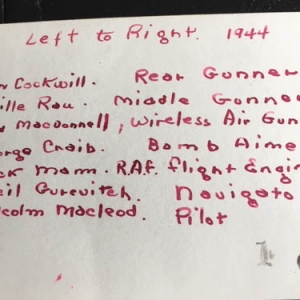 The 431 Sqdn left from Croft at 1945-01-15 at 18:48. Loc or duty Leuna
