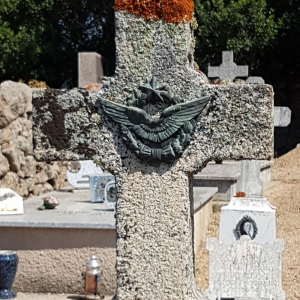Flight of Spitfire IX PL216 and Lieutenant J Carcopino on 1944-07-30