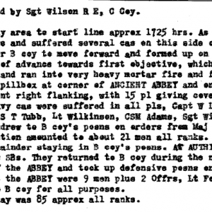1 The Regina Rifle Regiment July 8th