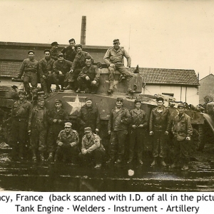 552 Ordnance Heavy Maintenance Company (USA) arrived Nancy