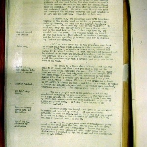 Flight of Mustang III FB107 and Flying Officer A V Hargreaves on 1944-07-25