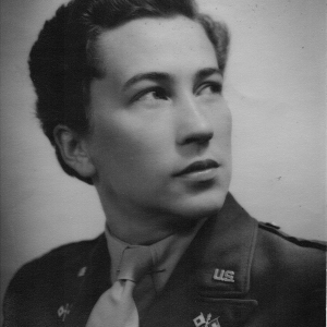 JULIE A. BURRITT, L-216798, WAC, Headquarters First Allied Airborne Army