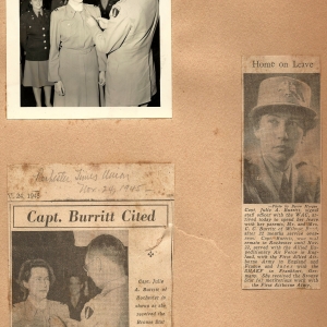 JULIE A. BURRITT, L-216798, WAC, Headquarters First Allied Airborne Army