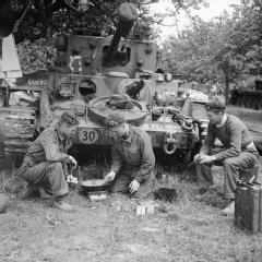 7th Armoured Division (UK) rest and re-fit day 6