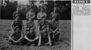 521 Field Survey Company Repro 5 on a mission to Beek, Netherlands on 1944-12-09