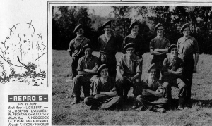 521 Field Survey Company Repro 5 on a mission to Beek, Netherlands on 1944-12-09
