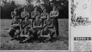 521 Field Survey Company Repro 4 on a mission to Douvres-la-Delivrande, France on 1944-07-06